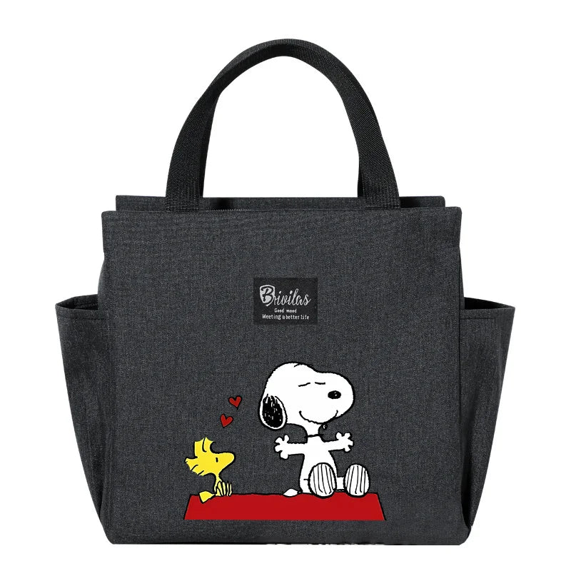 Sac isotherme portable pour déjeuner et boissons — mignon, thermique, pique-nique, cadeau enfants