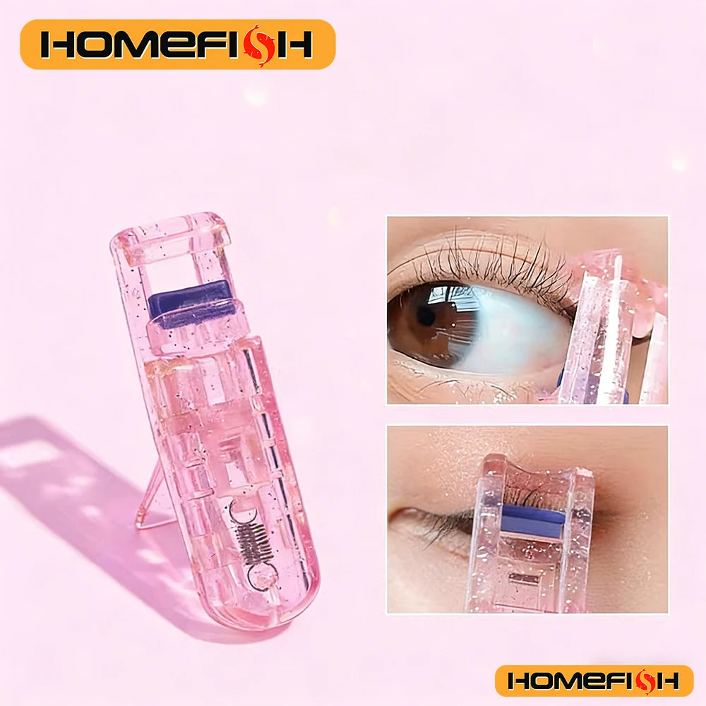 Rizador de pestañas, herramientas cosméticas para sujetar las pestañas, herramientas de maquillaje para rizar y sujetar, 2 piezas