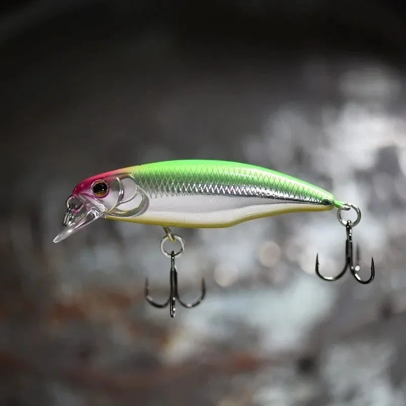 Leurre de Pêche 52mm 4.5g — Jerkbait Dur Brochet, Perche & Bar