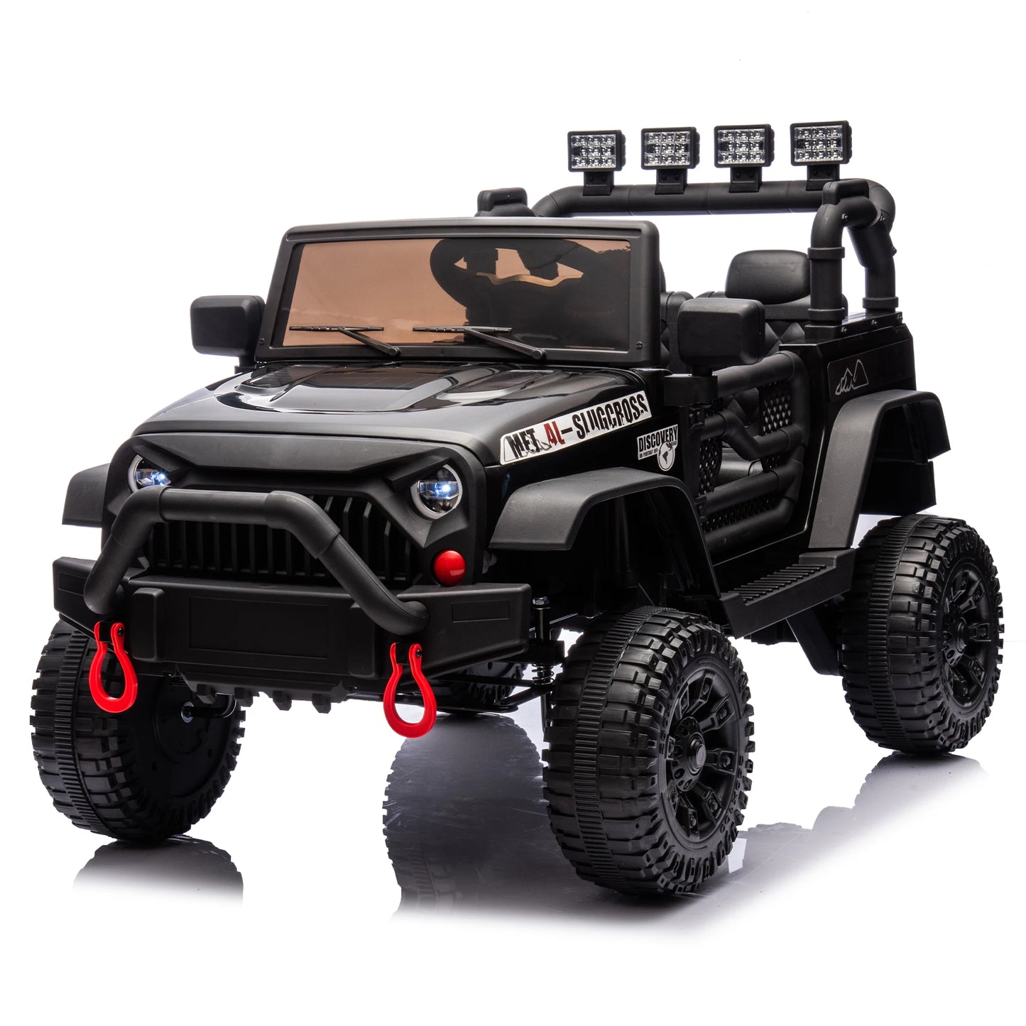 24V 400W Kids Ride-On Car, Parental Remote Control, 4-Wheel Suspension, Large Screen, Portable Handle, Seat Belt, for Ages 3 and Up