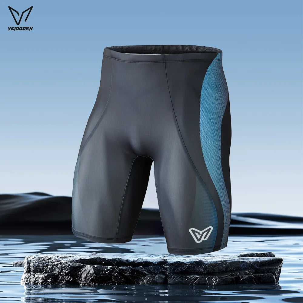Veidoorn Maillot de bain à séchage rapide pour homme, 5 pouces, doublure anti-embarras, respirant, confortable, athlétique, pour la plage
