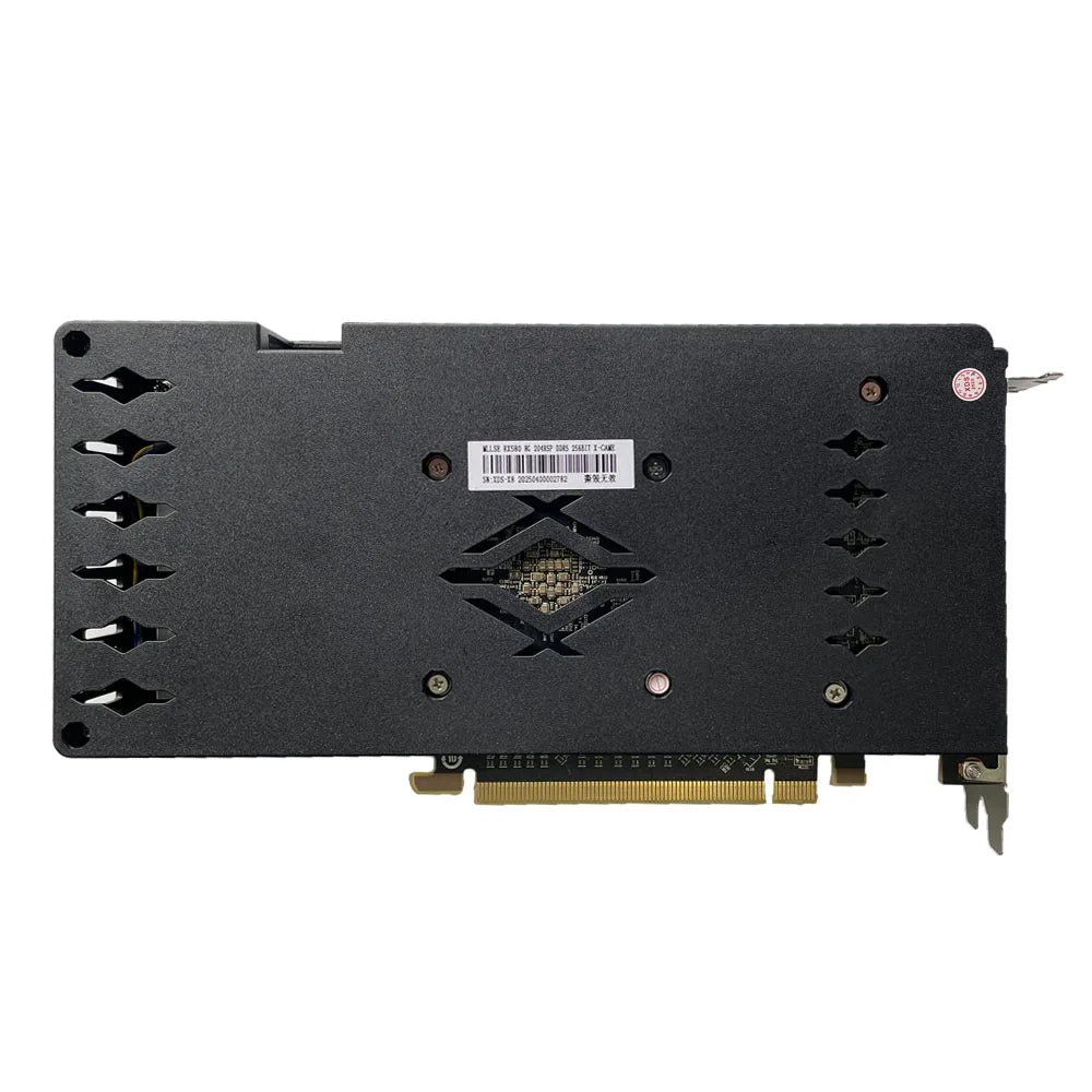 MLLSE AMD RX 580 8GB 2048SP carte graphique De jeu GDDR5 256Bit PCI-E 3.0 × 16 8Pin Radeon GPU Rx 580 carte vidéo Placa De vidéo