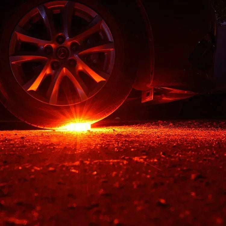 Feux de signalisation LED rechargeables par USB, balises de route, feux d'urgence, balise de sécurité routière, disque clignotant, balise magnétique