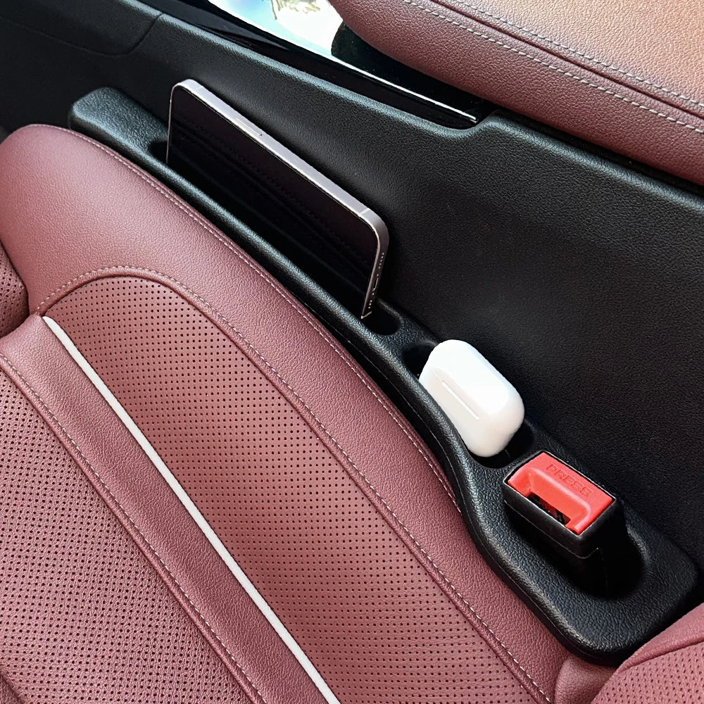 Banda de relleno para huecos de asientos de coche, tira de sellado lateral, impermeable, apta para todos los modelos de coche, monedero, soporte para teléfono, accesorios para coche