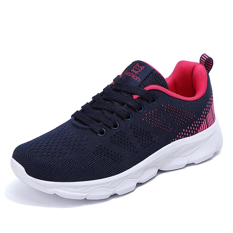 Baskets Femme Plateforme — Mode Sport Respirant Extérieur