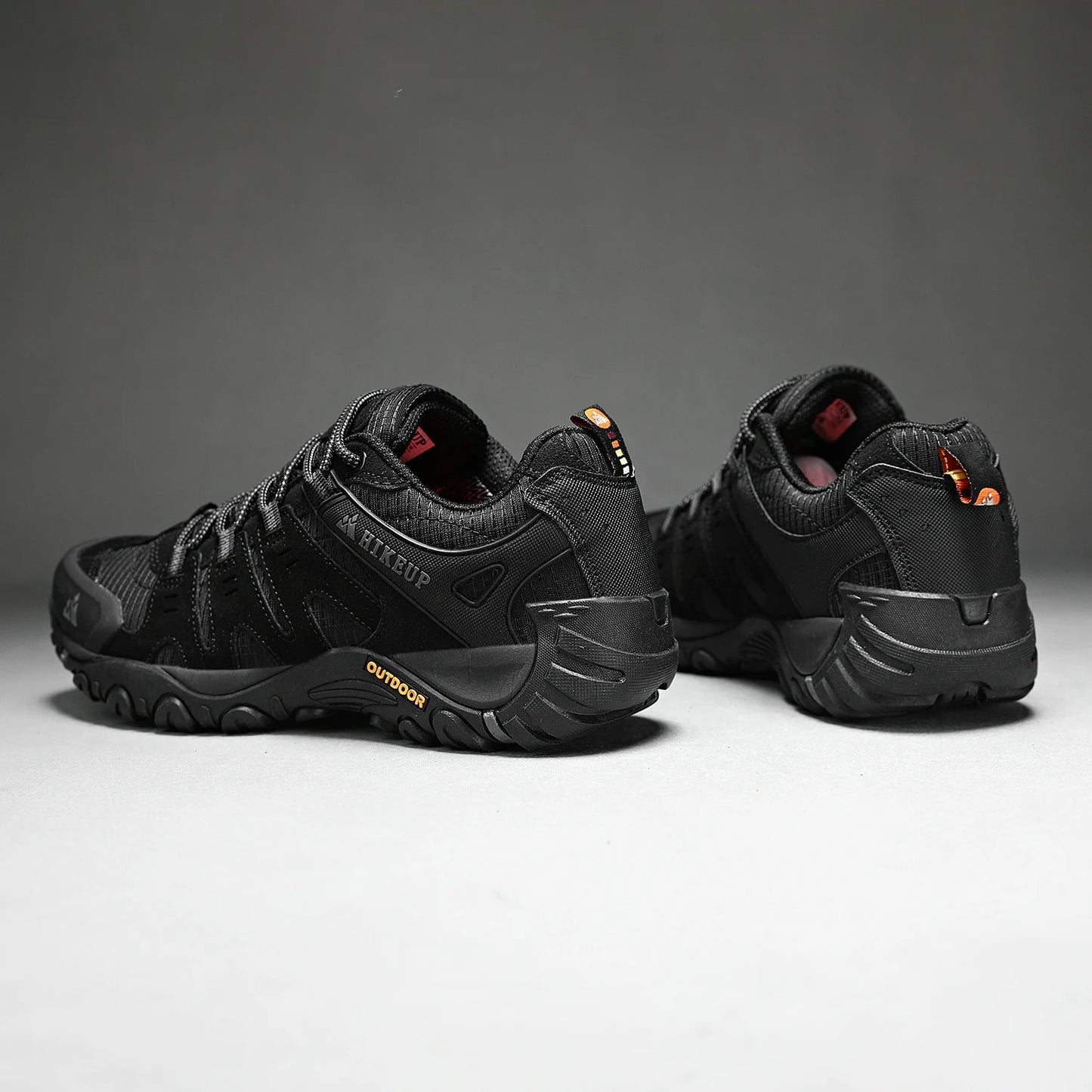 HIKEUP chaussures de randonnée pour hommes chaussures d'extérieur en daim et cuir résistant à l'usure hommes Trekking marche chasse baskets tactiques