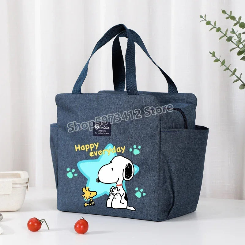 Sac isotherme portable pour déjeuner et boissons — mignon, thermique, pique-nique, cadeau enfants