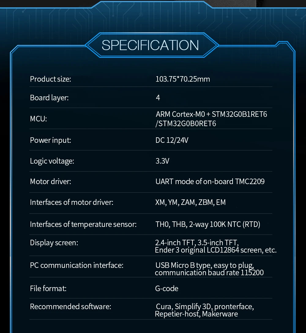 BIGTREETECH BTT SKR Mini E3 V3.0 carte mère avec TMC2209 UART VS SKR 2 carte mère d'imprimante 3D pour Ender 3 Ender 5 Pro CR 10