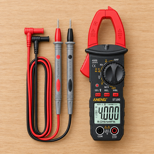 Appareil et sondes sur établi