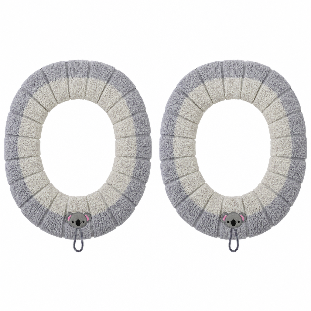 Gris et beige, 2 housses