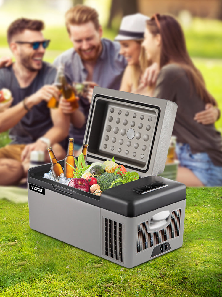 Glacière Électrique Voiture 15/20 L — Compresseur Portable, Contrôle App, Camping & Voyage